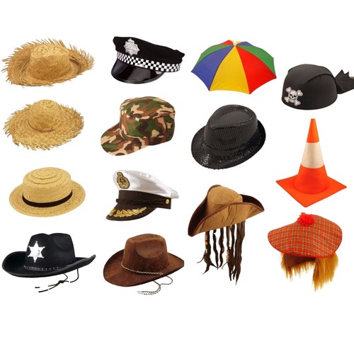 Fancy dress costume hats - fancy,