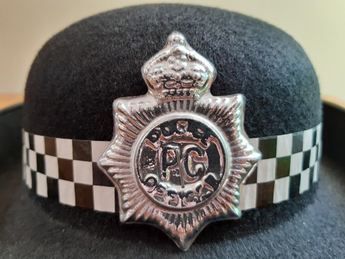 Policewoman fancy dress hat - dress,