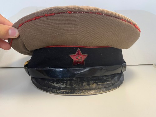 Post wwii soviet officer cap - post,