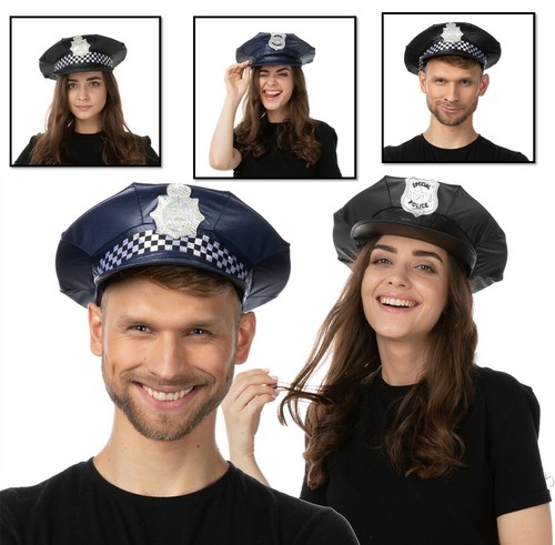 Police hats fancy dress - hats,