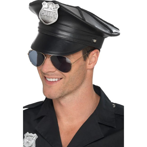 Deluxe police hat - deluxe,
