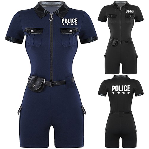 Women police officer short - police,