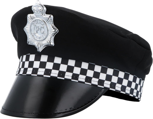 Adult police cap with - adult,