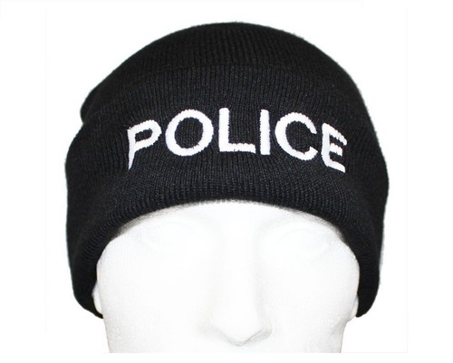 Police beanie woolly - beanie,