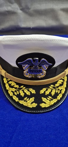Military officer dress peaked - officer,