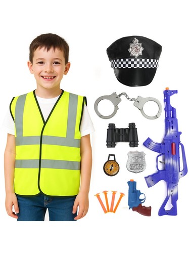 Boys police costume - boys, hi