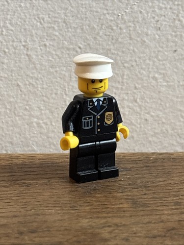 Lego police officer with - lego, white