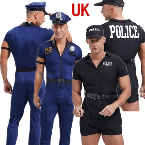 Mens police officer costume - mens,