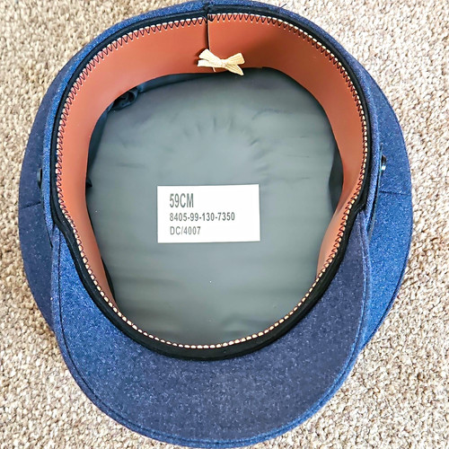 Raf officer peaked cap blue - peaked,