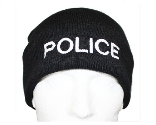 Police beanie woolly - beanie, hat